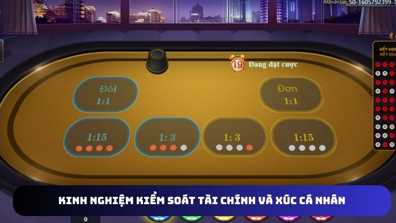 Kiểm soát cảm xúc cá nhân khi đầu tư